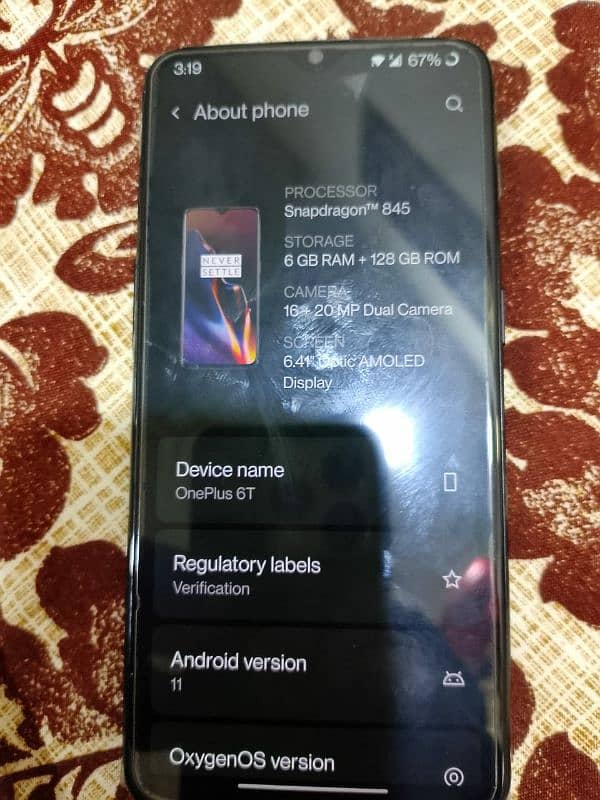 OnePlus 6t 3