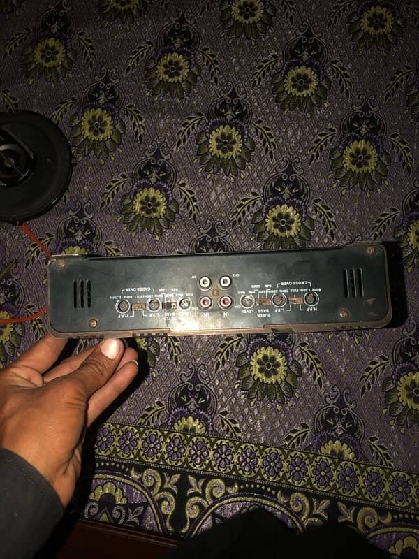 boos sub woofer 12”inch  BM CLASSIC Amplifier 4 chanal 7