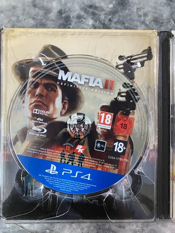 MAFIA DEFINITIVE EDITION TRILOGY FOR PS4 4