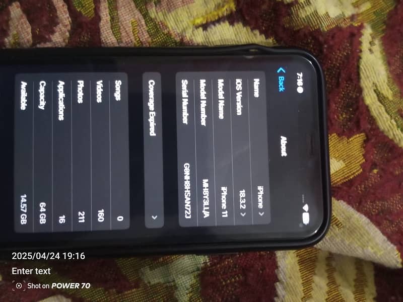 iPhone 11 jv 64GB in used 10