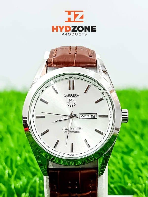 Watch / Men Watch / Rado Watch / Strap Watch / Carrera Calibre watch 1