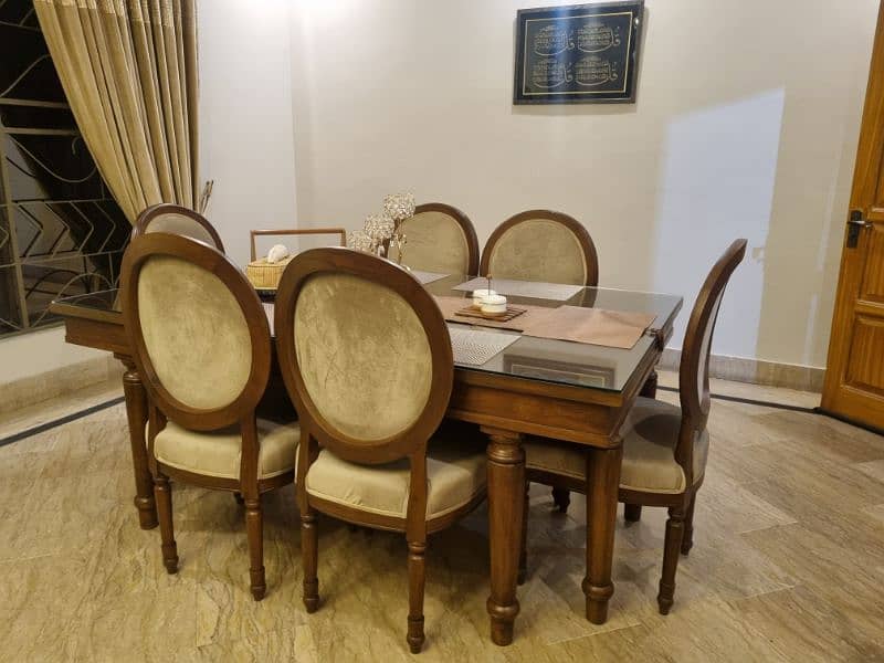 pure wood dining table 6