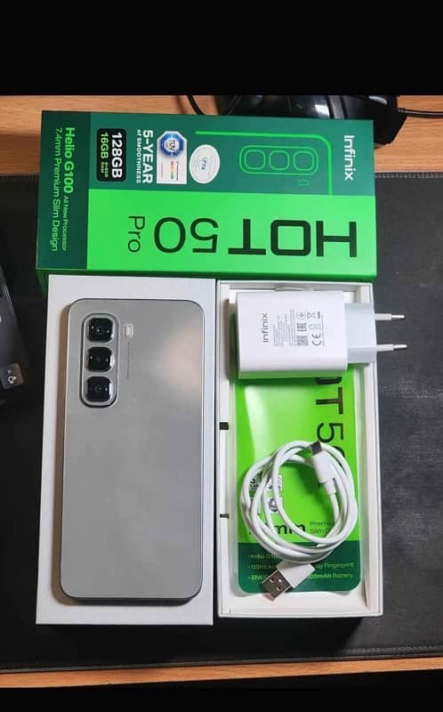infinix hot 50 pro 8 months warranty 10/10 1