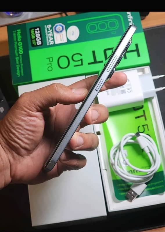 infinix hot 50 pro 8 months warranty 10/10 9