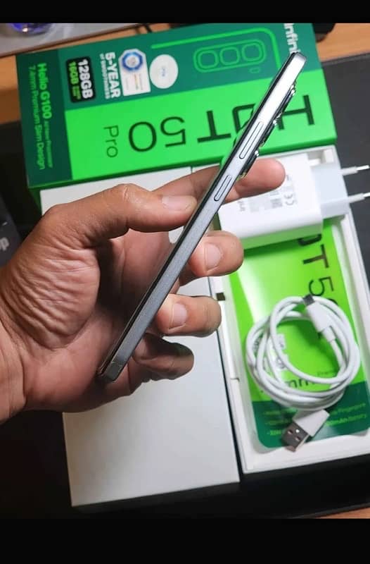 infinix hot 50 pro 8 months warranty 10/10 12