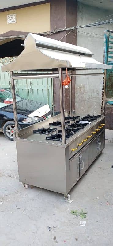 Chinese Cooking Range 5 Burner 14