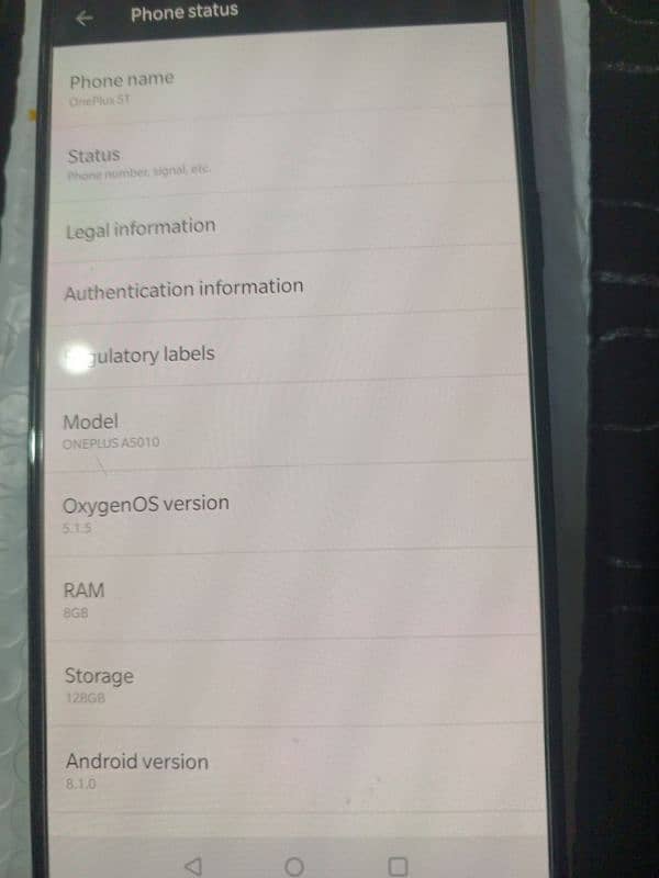 One Plus 5T 3