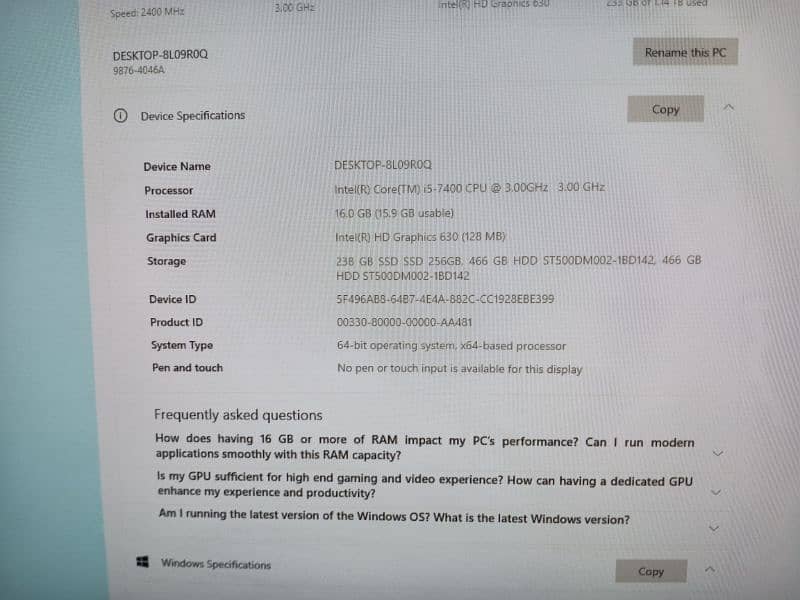 High-Performance Gaming/editing/working PC 0