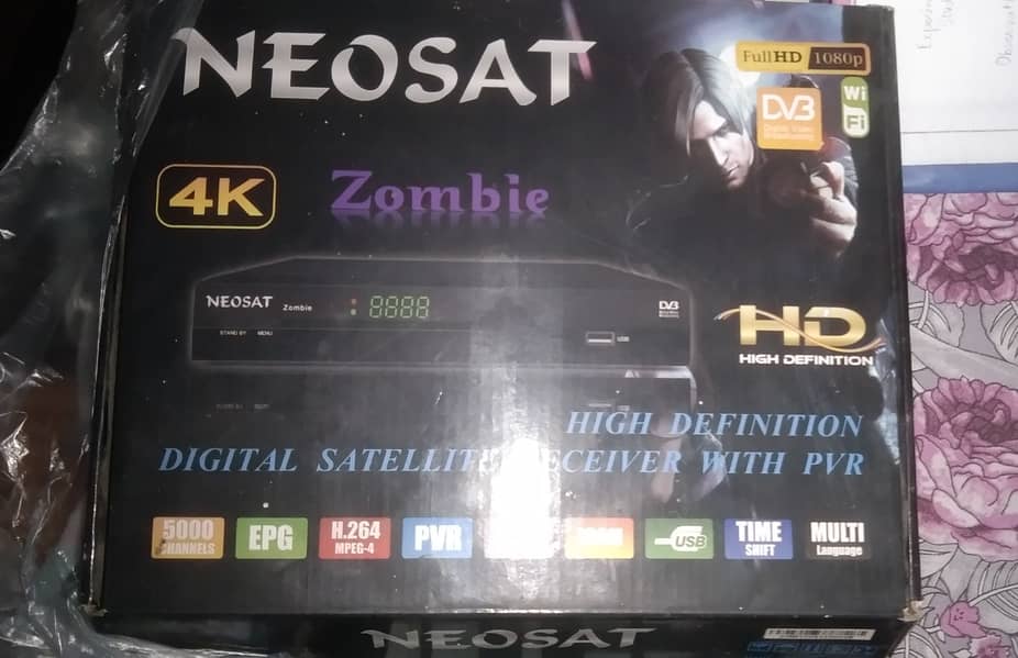 Neosat digital 4k zombie receiver 0
