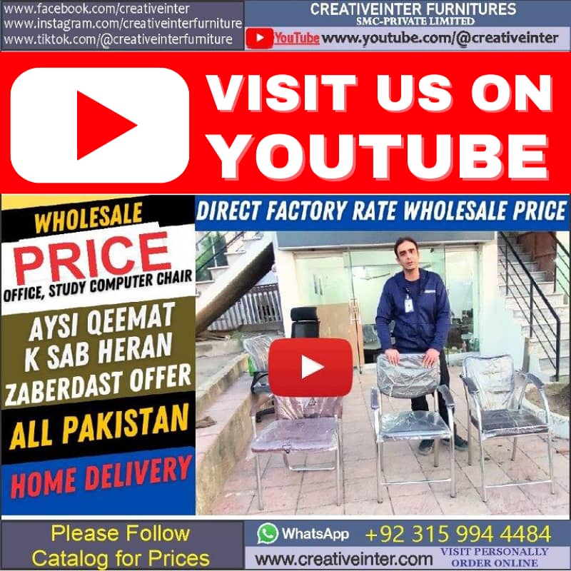 Office chair workstation table front desk Executive meeting gamin sof 4