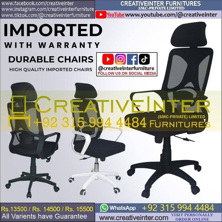 Office chair workstation table front desk Executive meeting gamin sof 7