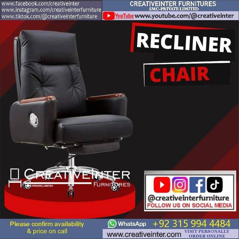 Office chair workstation table front desk Executive meeting gamin sof 15