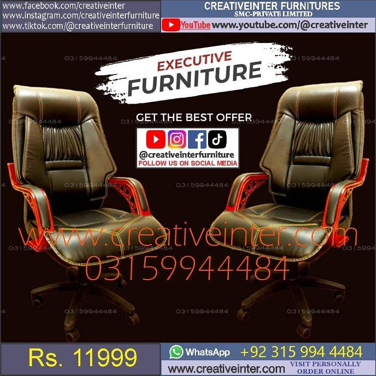Office chair workstation table front desk Executive meeting gamin sof 17