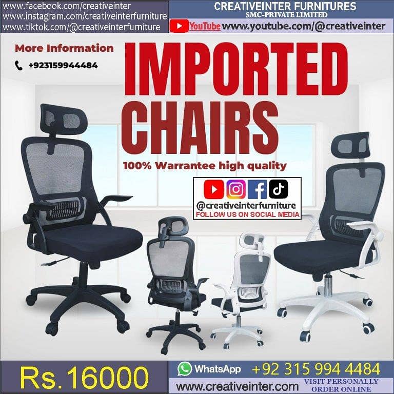 Office chair workstation table front desk Executive meeting gamin sof 19
