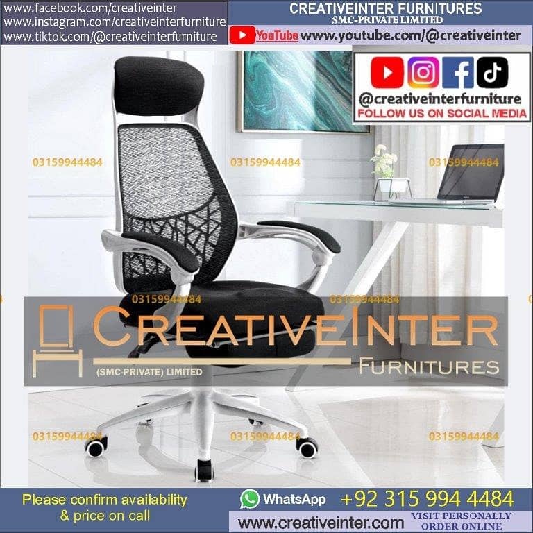 Office chair workstation table front desk Executive meeting gamin sof 5