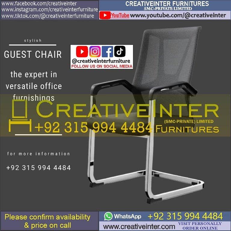 Office chair workstation table front desk Executive meeting gamin sof 15