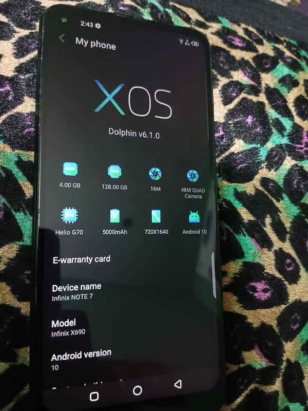 Infinix note 7 0
