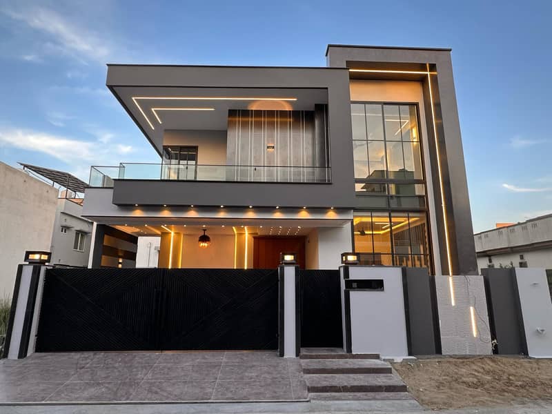 Ultra Modern 10 Marla House For Sale In Kent Housing A Block sialkot 0