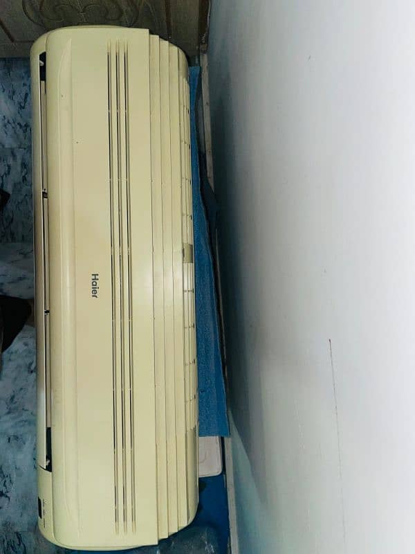 Haier 1 Ton Used AC for Sale – Good Condition, Needs Gas Refill! 0