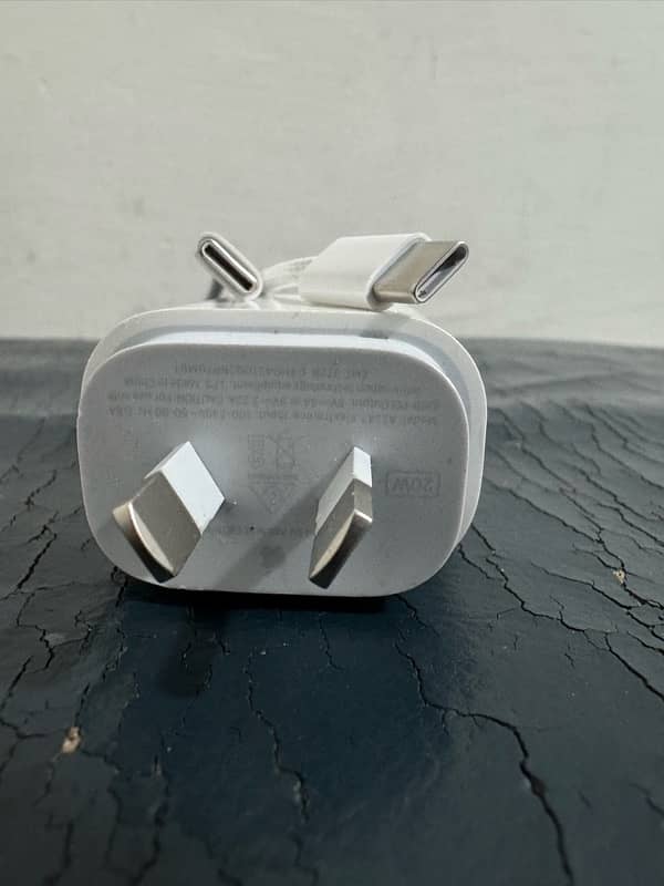 I phone original adapter 20 W with cable 2