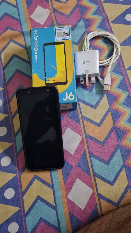 samsung j6 dual sim official pta approved with box 10