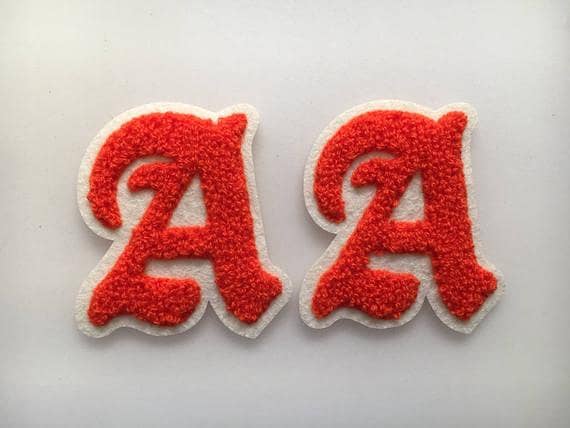 CHENILLE Custom Patches “terry embroidery 7