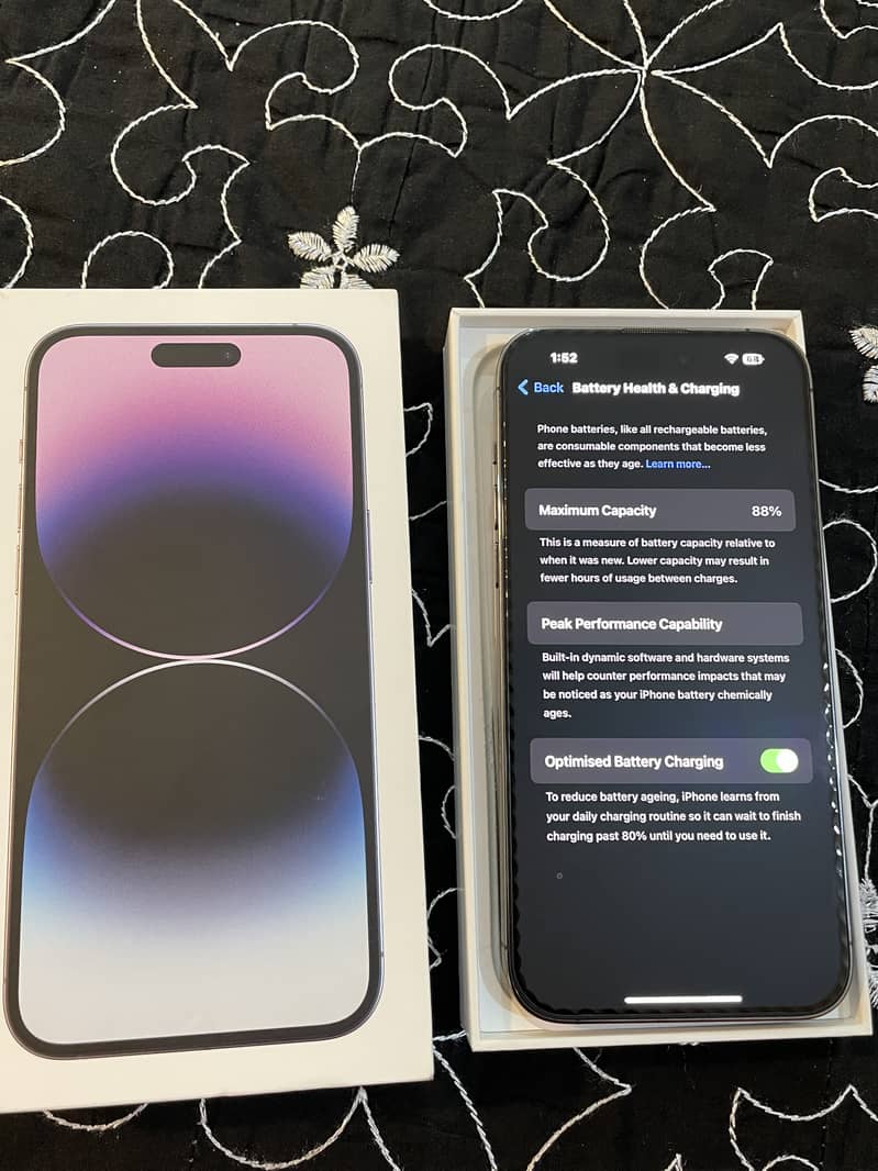 Iphone 14 pro max 128gb jv 3
