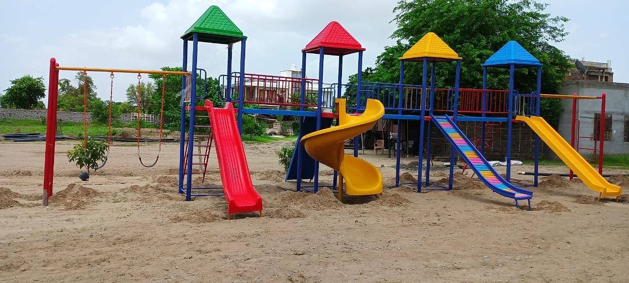 Seesaws | Swings | Slides | Garden Swing |Jhulay | Park Slides 3