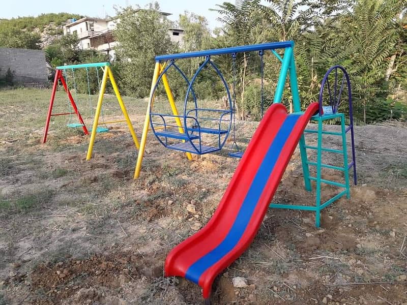 Seesaws | Swings | Slides | Garden Swing |Jhulay | Park Slides 12