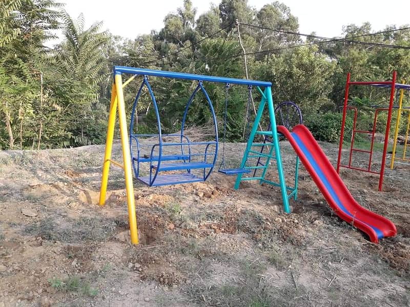 Seesaws | Swings | Slides | Garden Swing |Jhulay | Park Slides 14