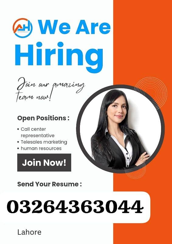 Job for fresh and experienced agents 0
