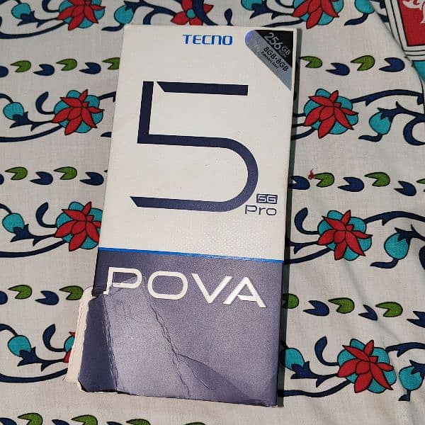 techno pova 5 pro | with box | 256 gb 7