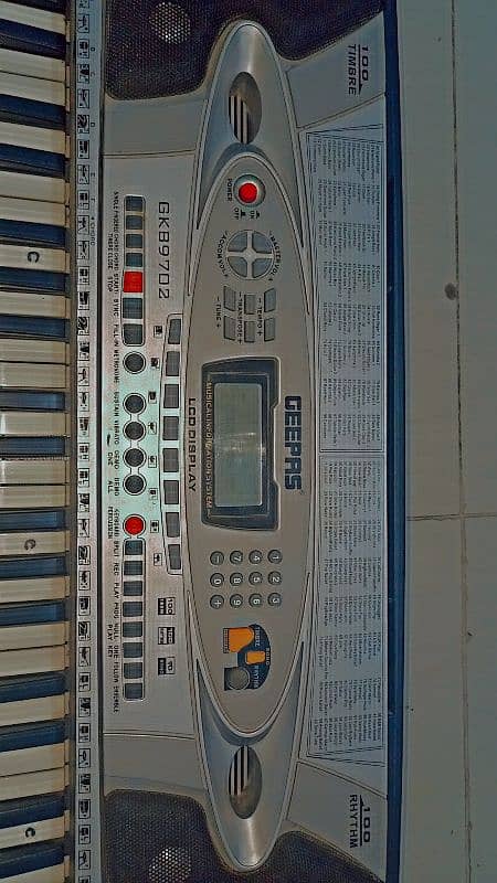 Geepas piano keyboard 100 rhythm 2