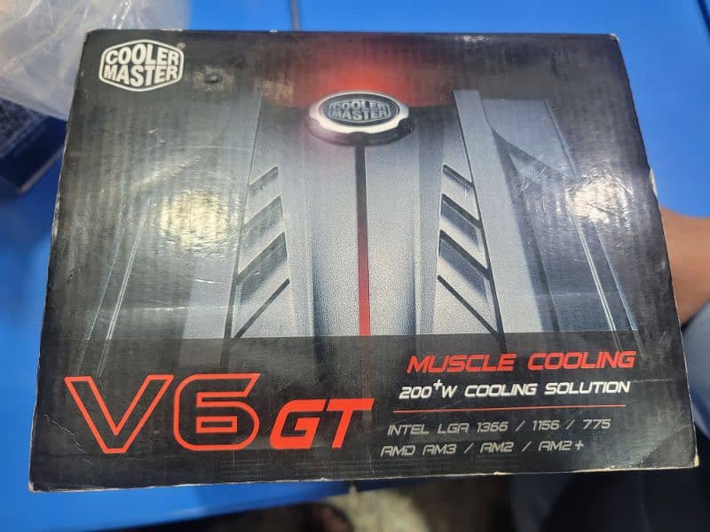 Cooler Master • V6 GT • CPU MUSCLE COOLING • 200+W Cooling 5