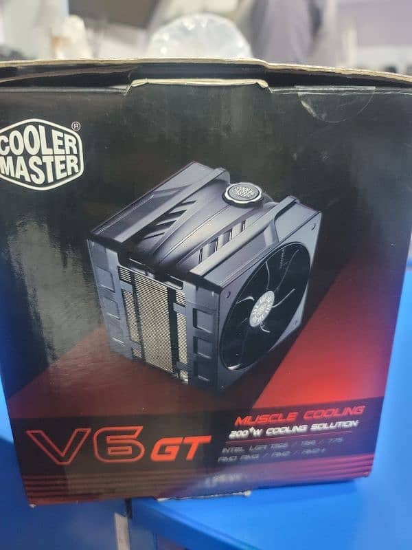 Cooler Master • V6 GT • CPU MUSCLE COOLING • 200+W Cooling 6