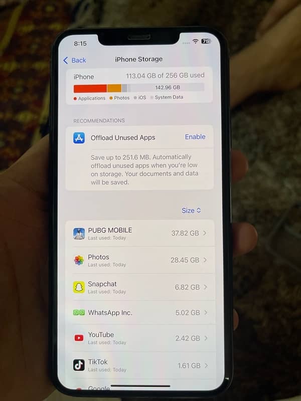 iPhone 11 promax 256gb sim glitch 2