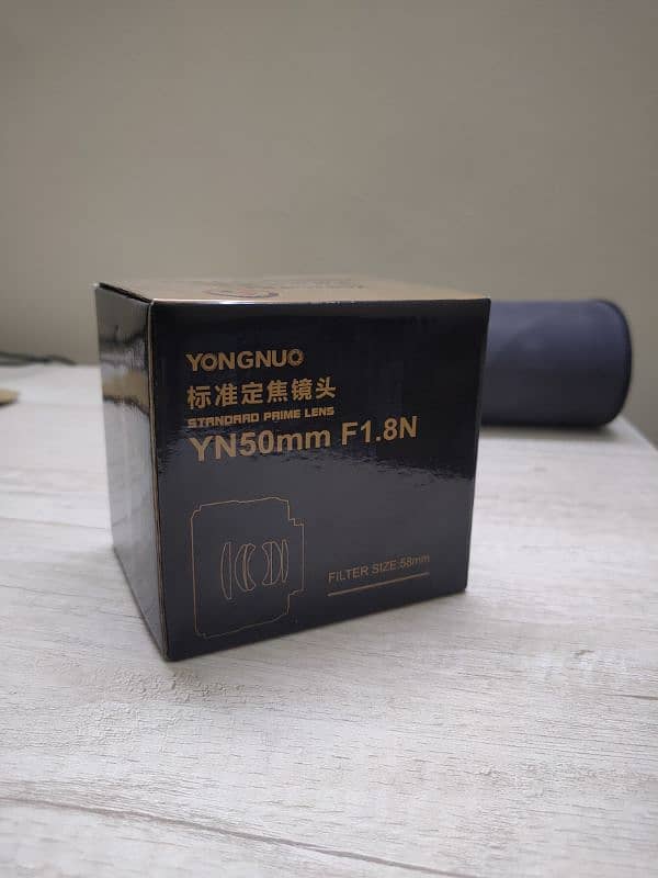 Yongnuo YN50mm f1.8N 50mm lens for Nikon dslr 0