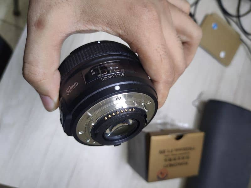 Yongnuo YN50mm f1.8N 50mm lens for Nikon dslr 3