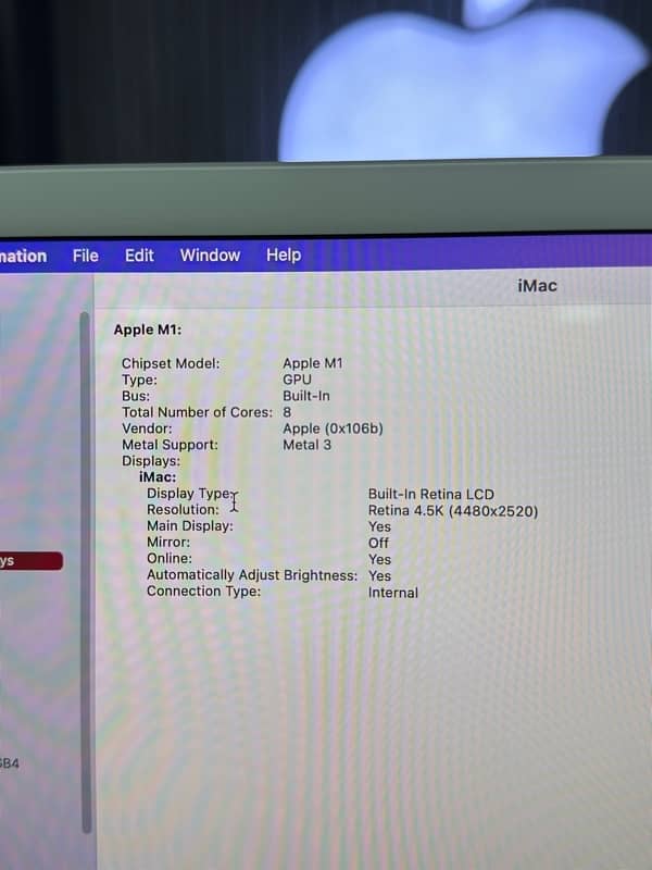 iMac 2021 m1 10