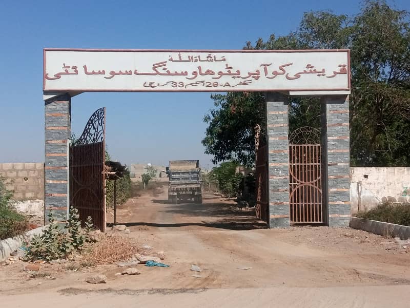 Plots for Sale in Qureshi Co Operative Housing Society in Scheme 33 1