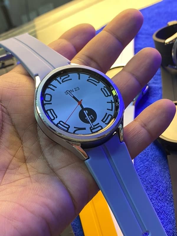Samsung watch 6 classic 47mm black and silver 2