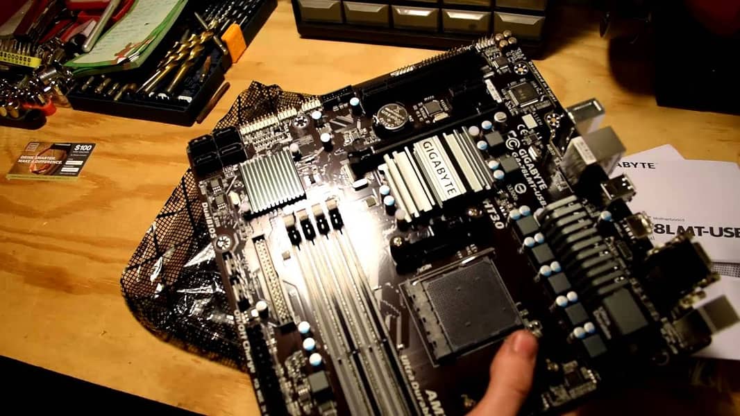 Gaming motherboard and processor Gigabyte GA-78LMT-USB3 Motherboard S 2