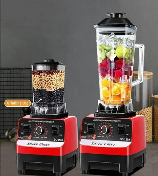 Multifunctional Electric Juicer Blender- 2 Pcs Portable & Rechargeable 0