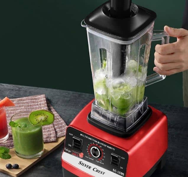 Multifunctional Electric Juicer Blender- 2 Pcs Portable & Rechargeable 1