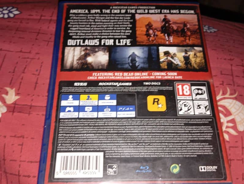RED DEAD REDEMPTION 2 FOR SALE, RDR2 PS4 AND PS5 COMPATIBLE 1