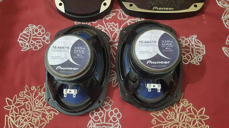 Blue cone Pioneer speakers Thailand model 2