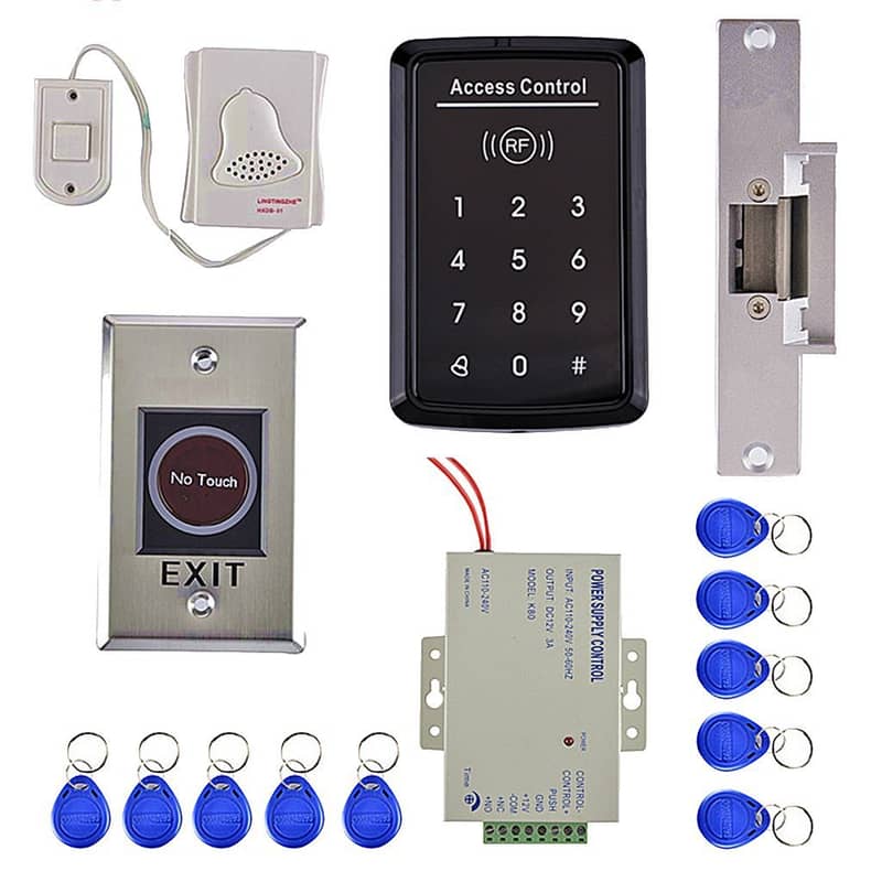 Electric Security Door lock attendence time management machine 0