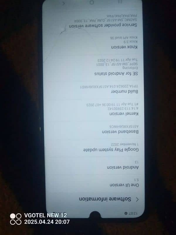 I'm selling my Samsung galaxy A51 6 128 1