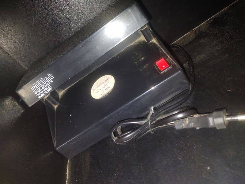 Millat Money Detector With Ultra Violet Light | Note Detector 0