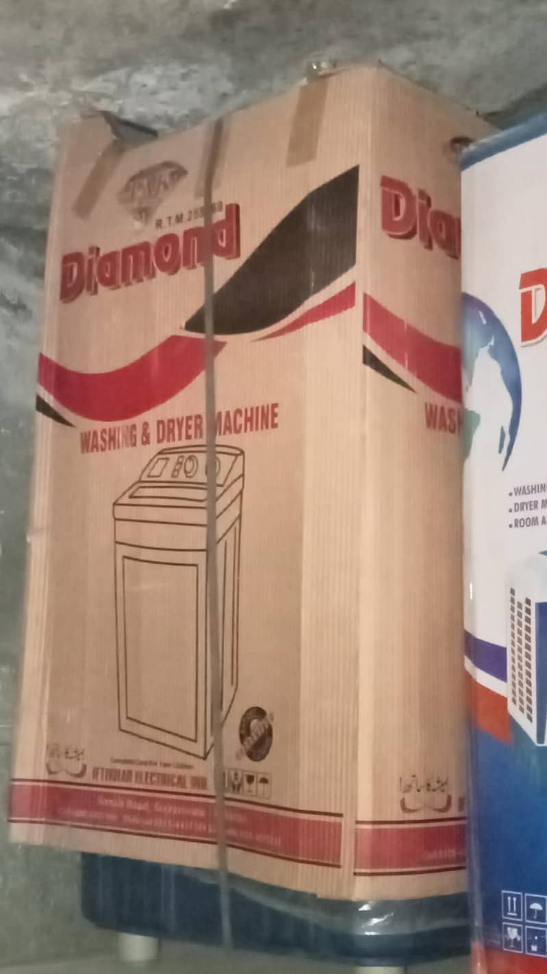 New washing machine and sapiner 0